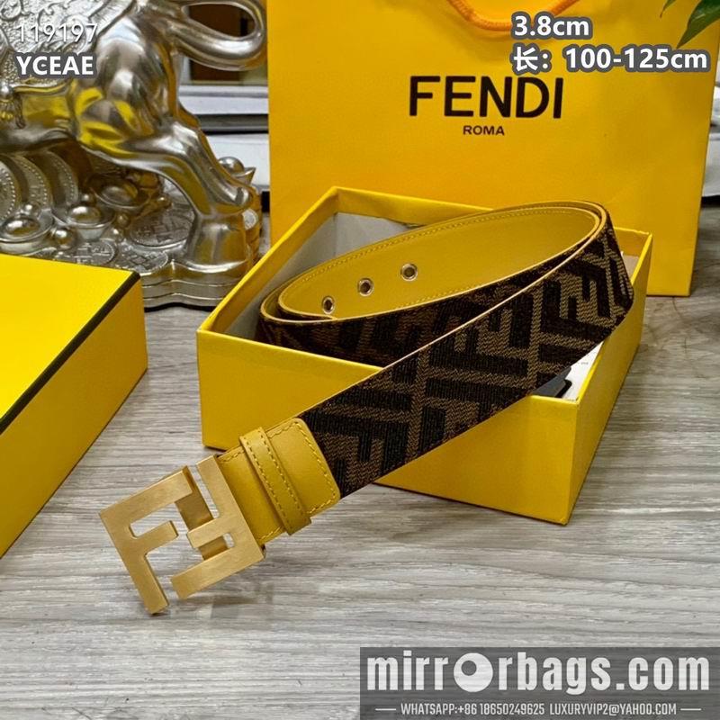 Fendi belt 38mmX100-125cm 8L08