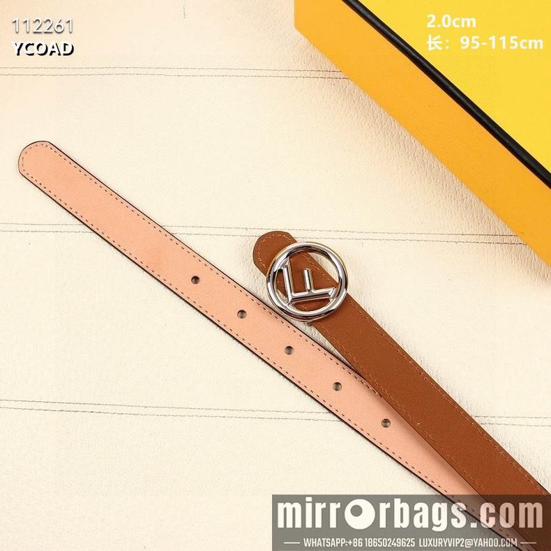 Fendi Belt 20mmX95-115CM 8L11