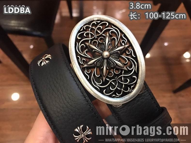 Chrome Hearts belt 38mmX100-125cm 8L08