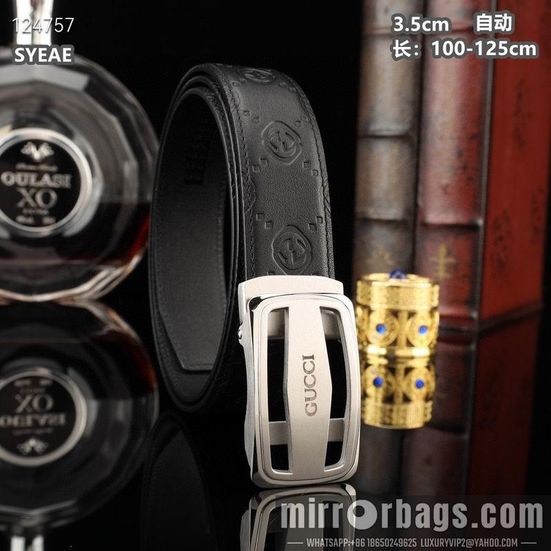 Gucci belt 35mmX100-125cm 8L21