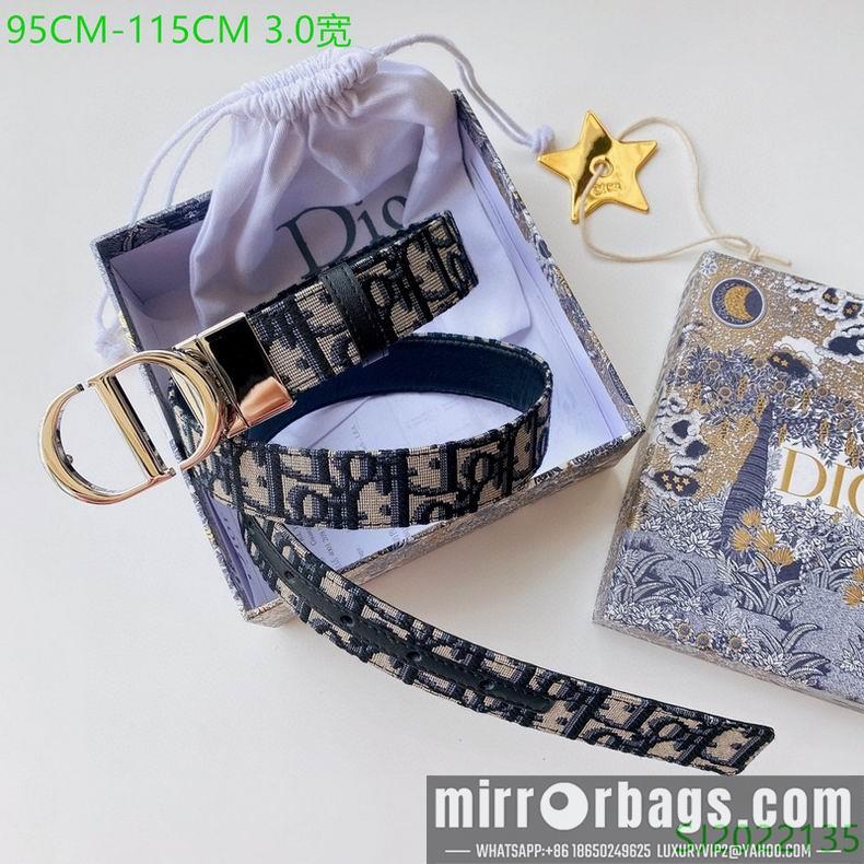 Dior Belt 30mmX95-115cm 7d30