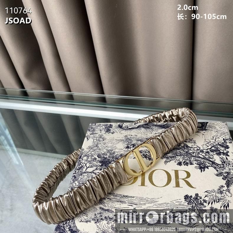 Dior Belt 20mmX90-105cm 8L02