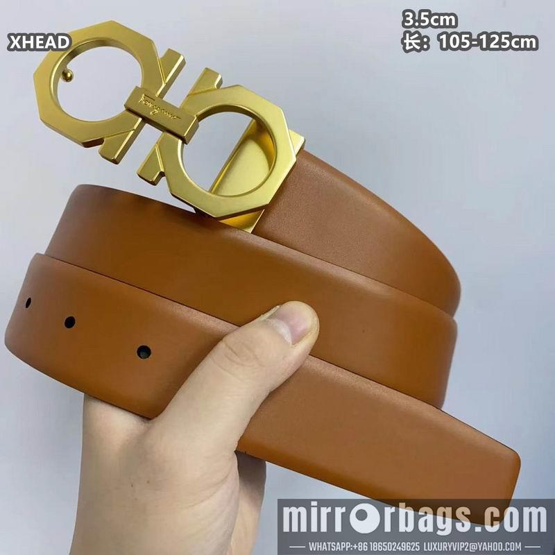 Ferragamo belt 35mmX105-125cm 8L119