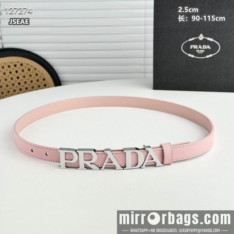 Prada belt 25mmX90-115cm 8L04