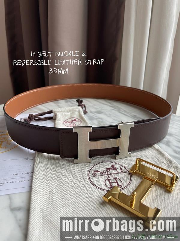 Hermes Belt 38mmX95-125cm 7D48