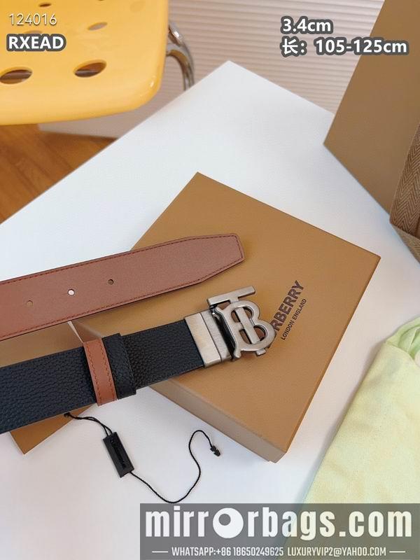 Burberry belt 34mmX105-125cm 8L07