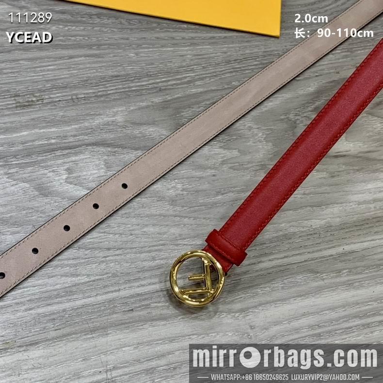 Fendi Belt 20mmX90-110cm 8L05