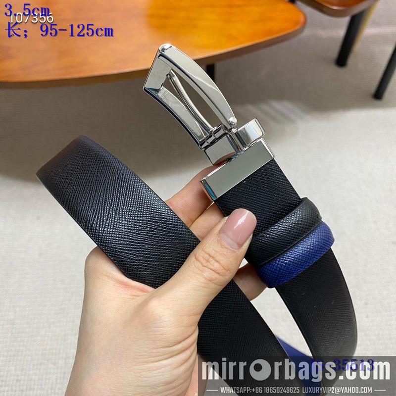 Prada belt 35mmX95-125CM 8L01