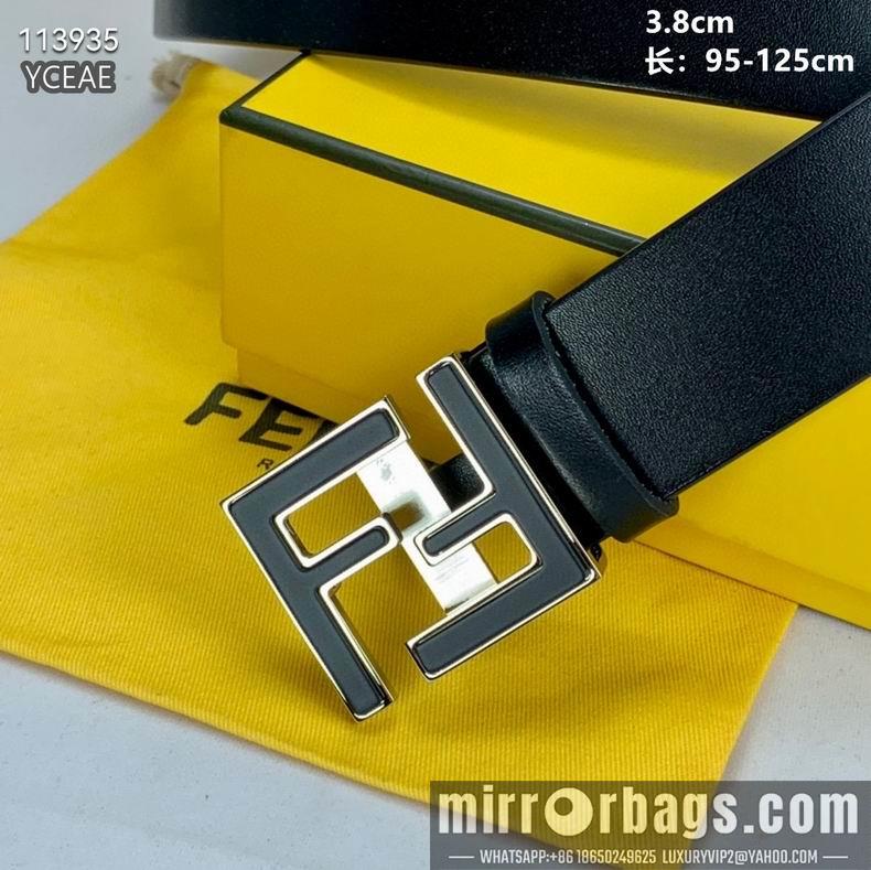 Fendi Belt 38mmX95-125cm 8L04