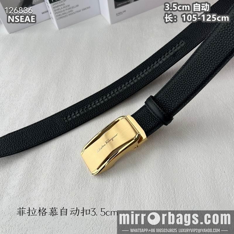 Ferragamo belt 35mmX105-125cm 8L112