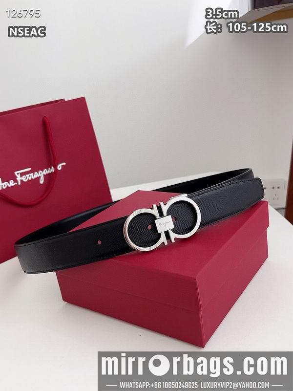Ferragamo belt 35mmX105-125cm 8L93