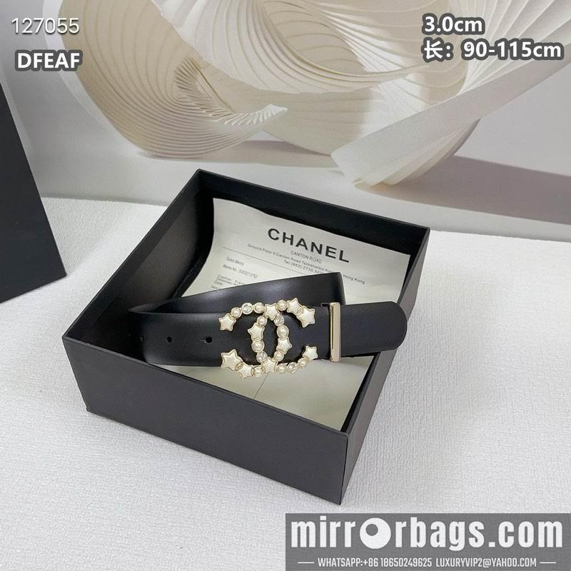 Chanel belt 30mmX90-115cm 8L32