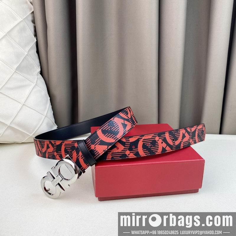 Ferragamo belt 35mmX95-125cm 7D14