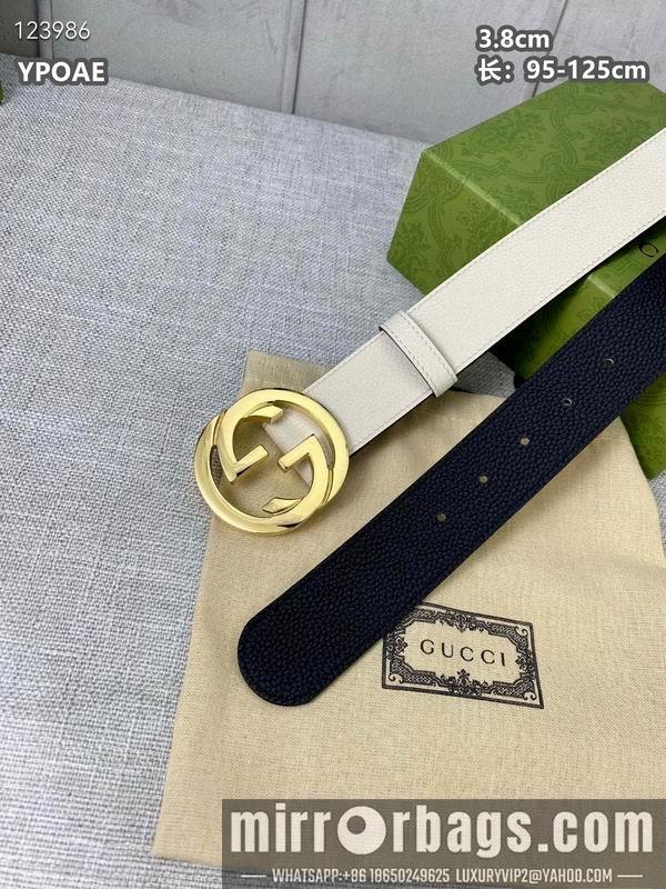 Gucci belt 38mmX95-125cm 8L10