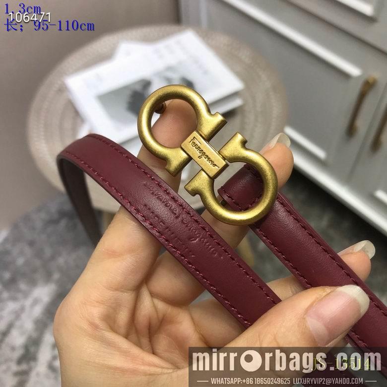 Ferragamo Belt 13mmx95-110cm 8L01