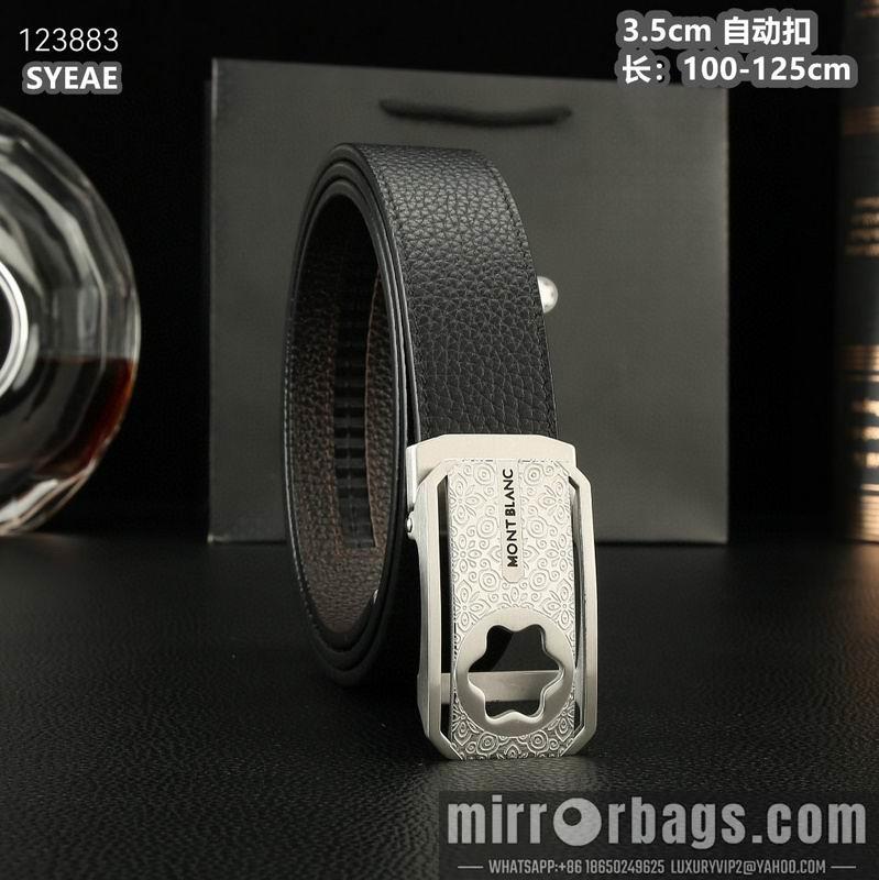 Montlanc belt 35mmX100-125cm 8L44