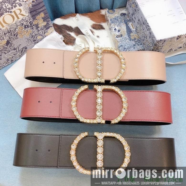 Dior Belt 70mmX95-125cm 7d06