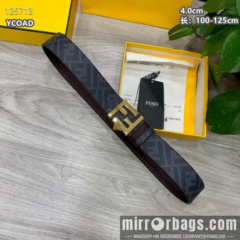 Fendi belt 40mmX100-125cm 8L14