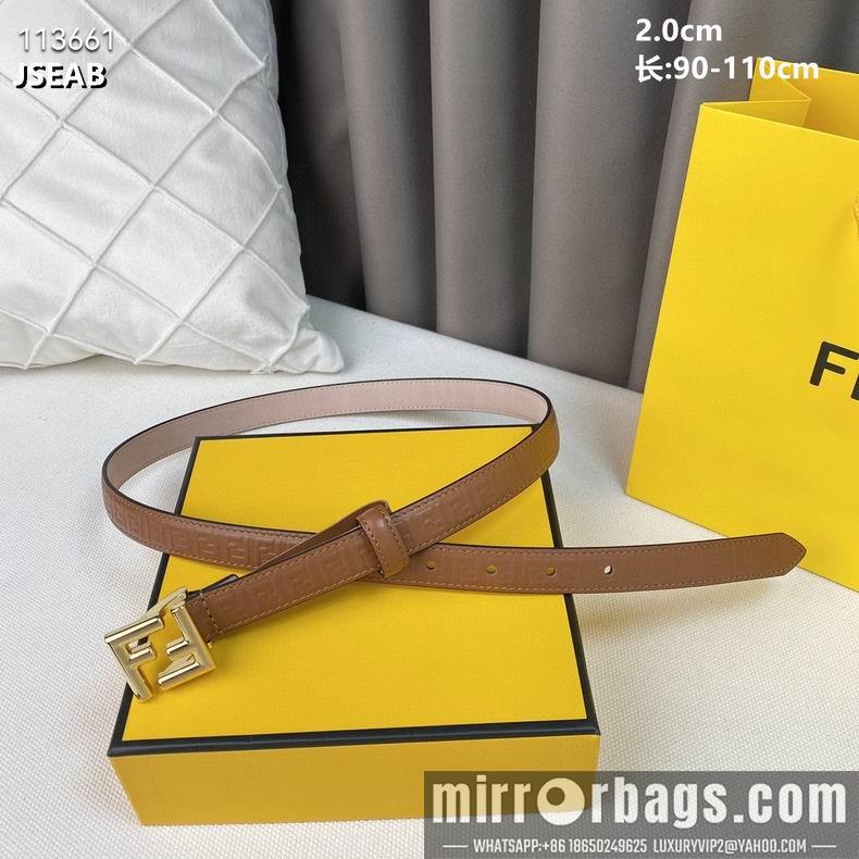 Fendi Belt 20mmX90-110cm 8L08