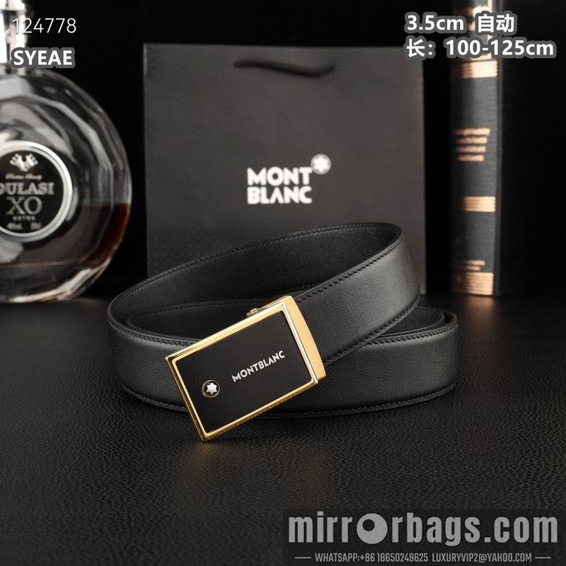 Montlanc belt 35mmX100-125cm 8L36