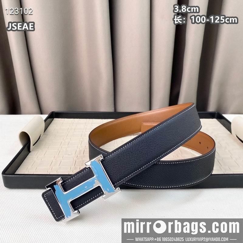 Hermes belt 38mmX100-125cm 8L13