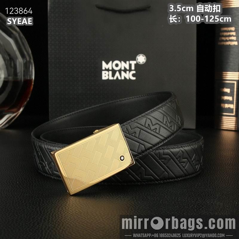 Montlanc belt 35mmX100-125cm 8L46
