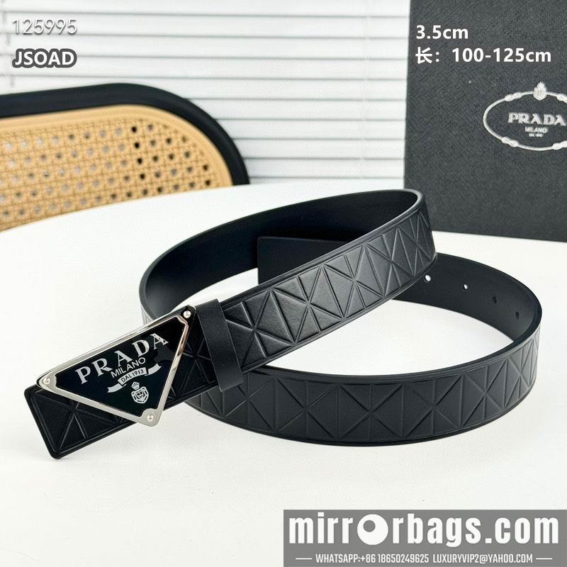 Prada belt 35mmX100-125cm 8L39