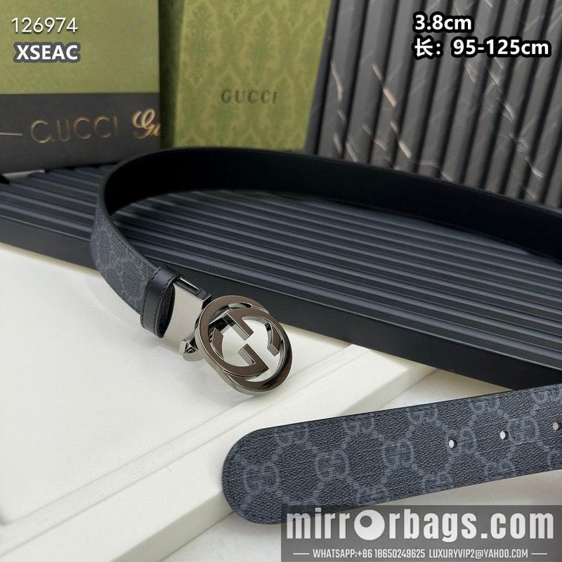 Gucci belt 38mmX95-125cm 8L39