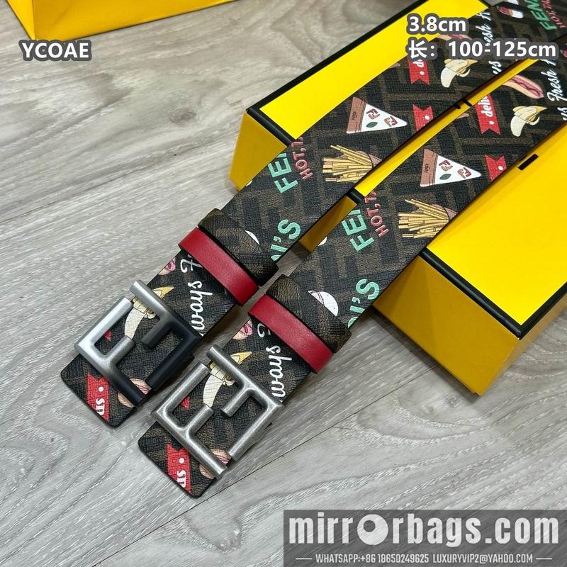 Fendi belt 38mmX100-125cm 8L32