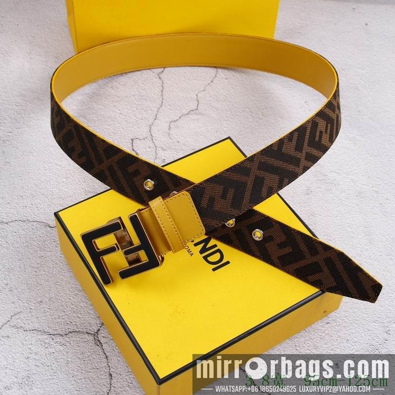 Fendi Belt 38mmX95-125cm 7D118