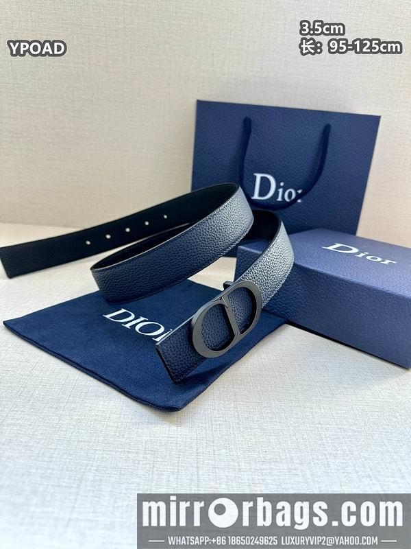 Dior belt 35mmX95-125cm 8L40