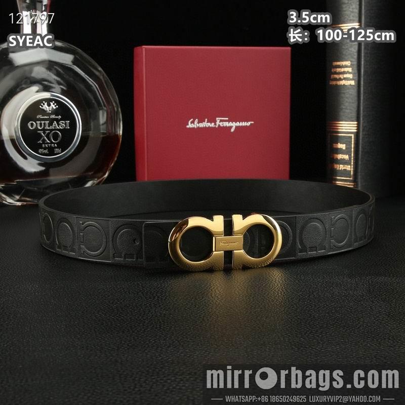 Ferragamo belt 35mmX100-125cm 8L76