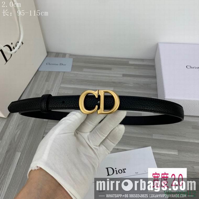 Dior Belt 20mmX95-115cm 8L08