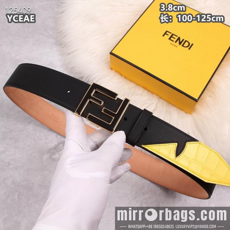Fendi belt 38mmX100-125cm 8L22