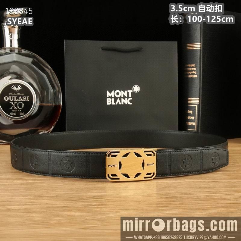 Montlanc belt 35mmX100-125cm 8L56