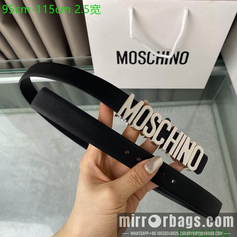 Moschino belt 25mmX95-115cm 7D