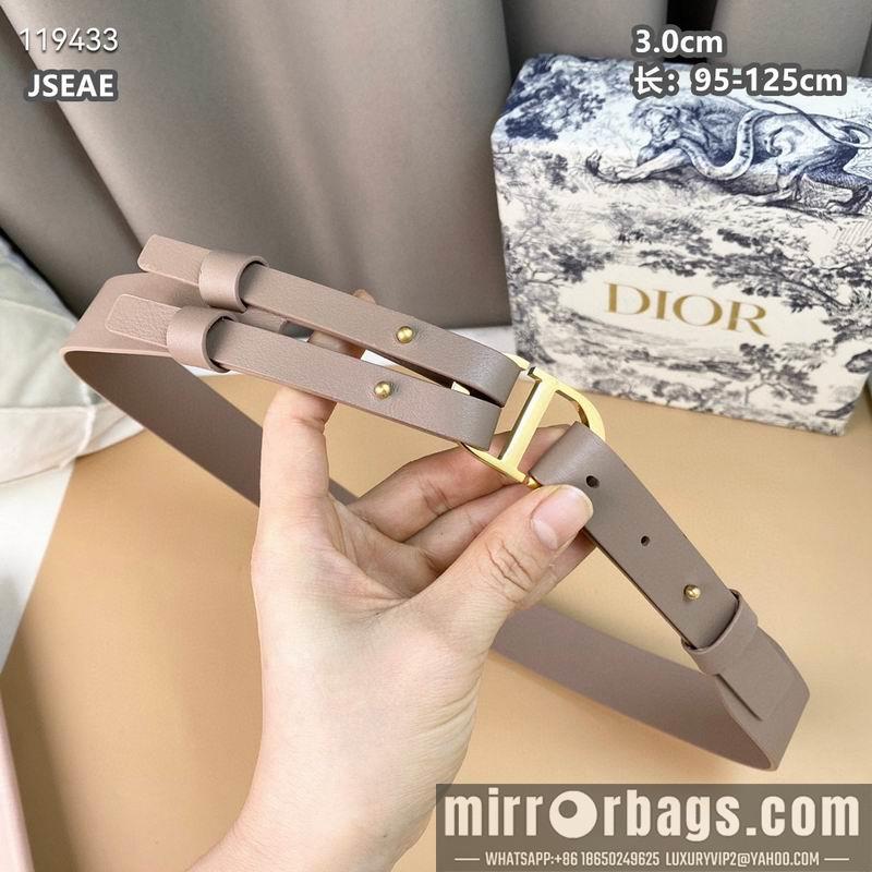 Dior belt 30mmX95-125cm 8L040802