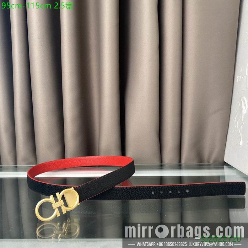 Ferragamo belt 25mmX95-115cm 7D38