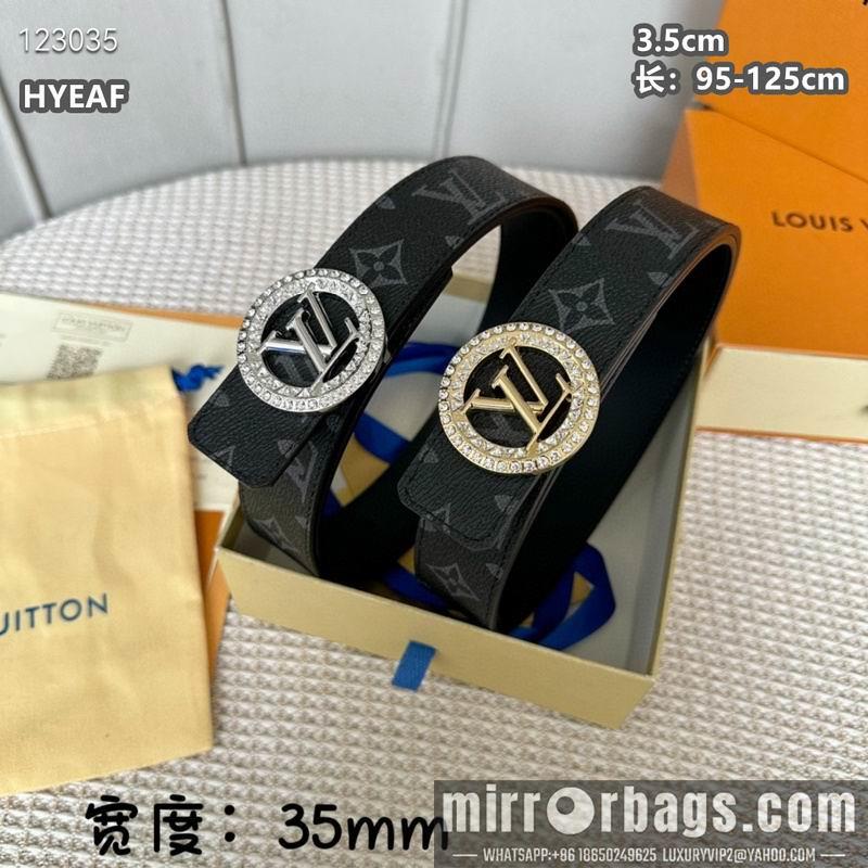 LV belt 35mmX95-125cm 8L18