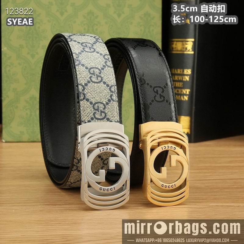 Gucci belt 35mmX100-125cm 8L46