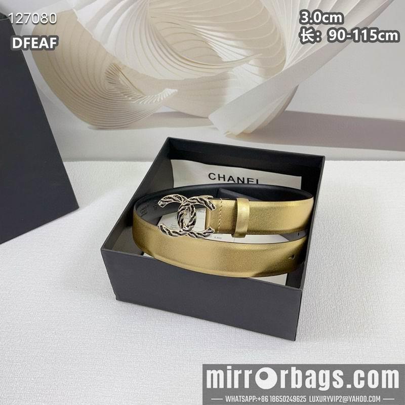Chanel belt 30mmX90-115cm 8L38