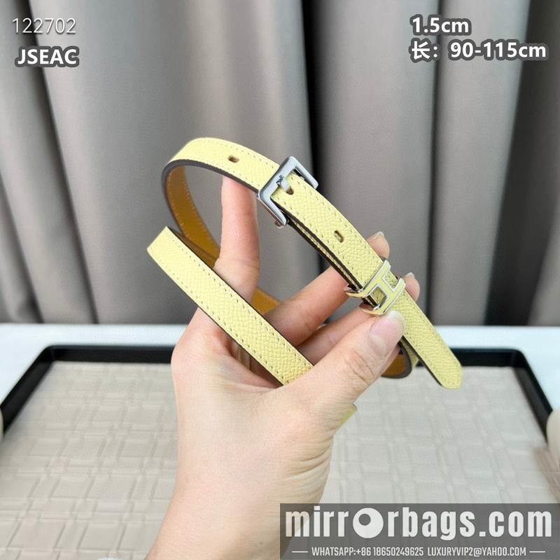 Hermes belt 15mmX90-115cm 8L04