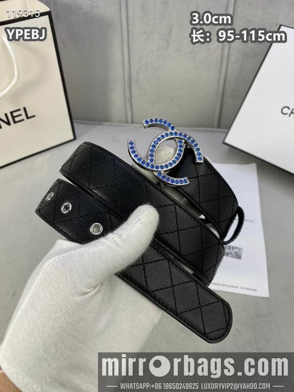 Chanel belt 30mmX95-115cm 8L040805