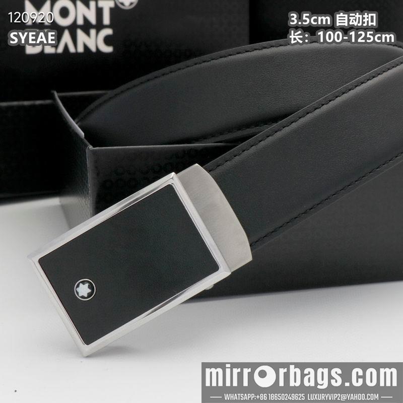 Montblanc belt 自动扣 35mmX100-125cm 8L072006