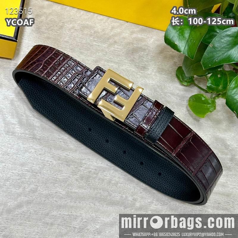 Fendi belt 40mmX100-125cm 8L33