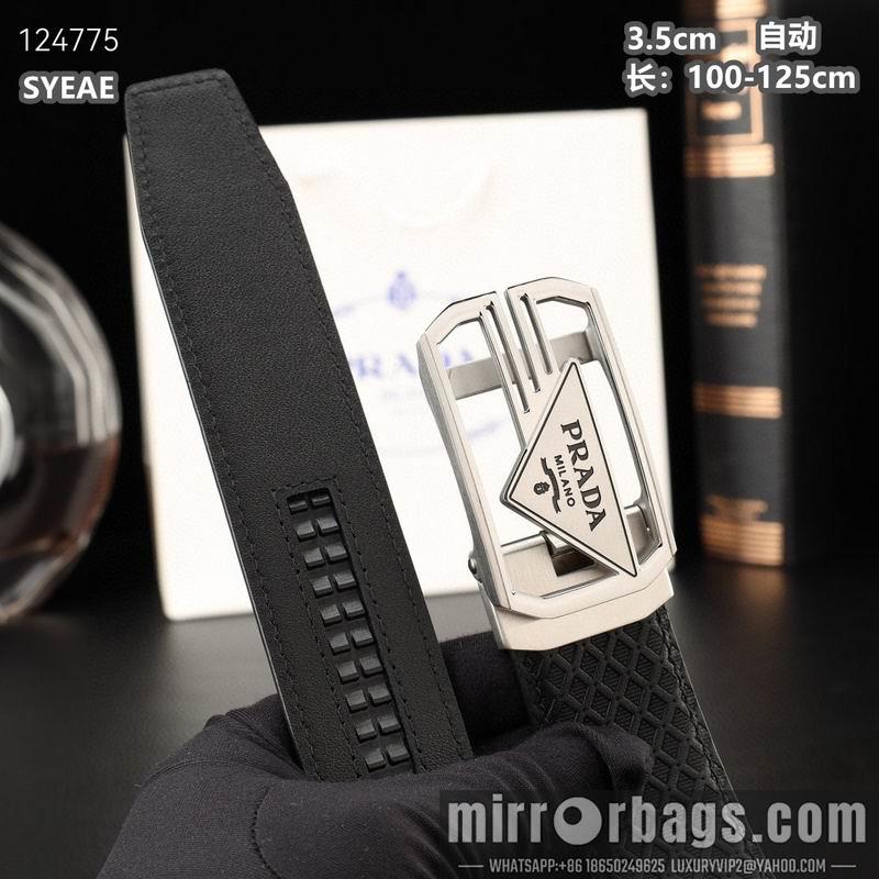 Prada belt 35mmX100-125cm 8L54