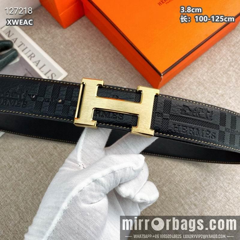 Hermes belt 38mmX100-125cm 8L42