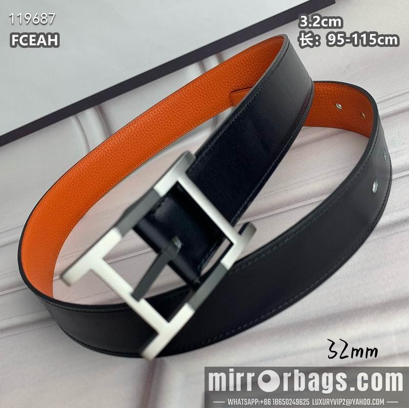 Hermes belt 32mmX95-125cm 8L040803