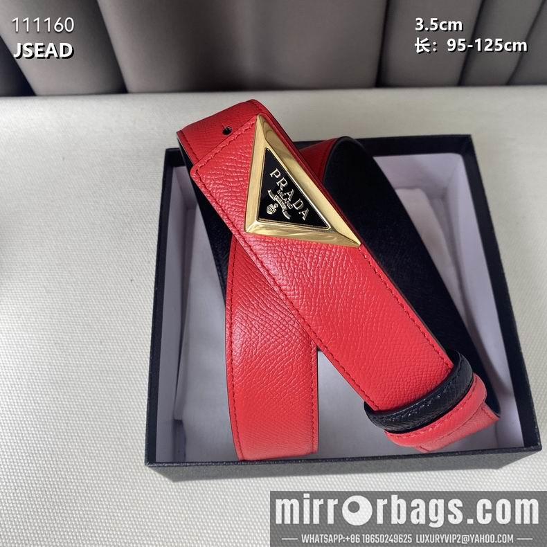 Prada belt 35mmX95-125CM 8L04