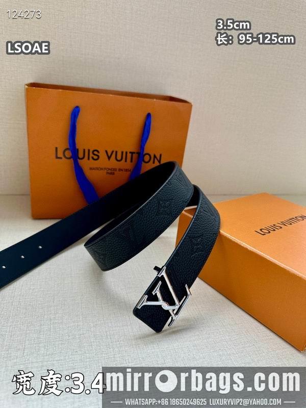 LV belt 35mmX95-125cm 8L09